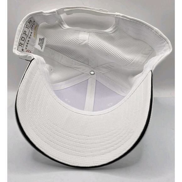 Roper Cowboy Western Wear Strapback Cap Hook & Loop Baseball‎ Hat - Picture 7 of 9